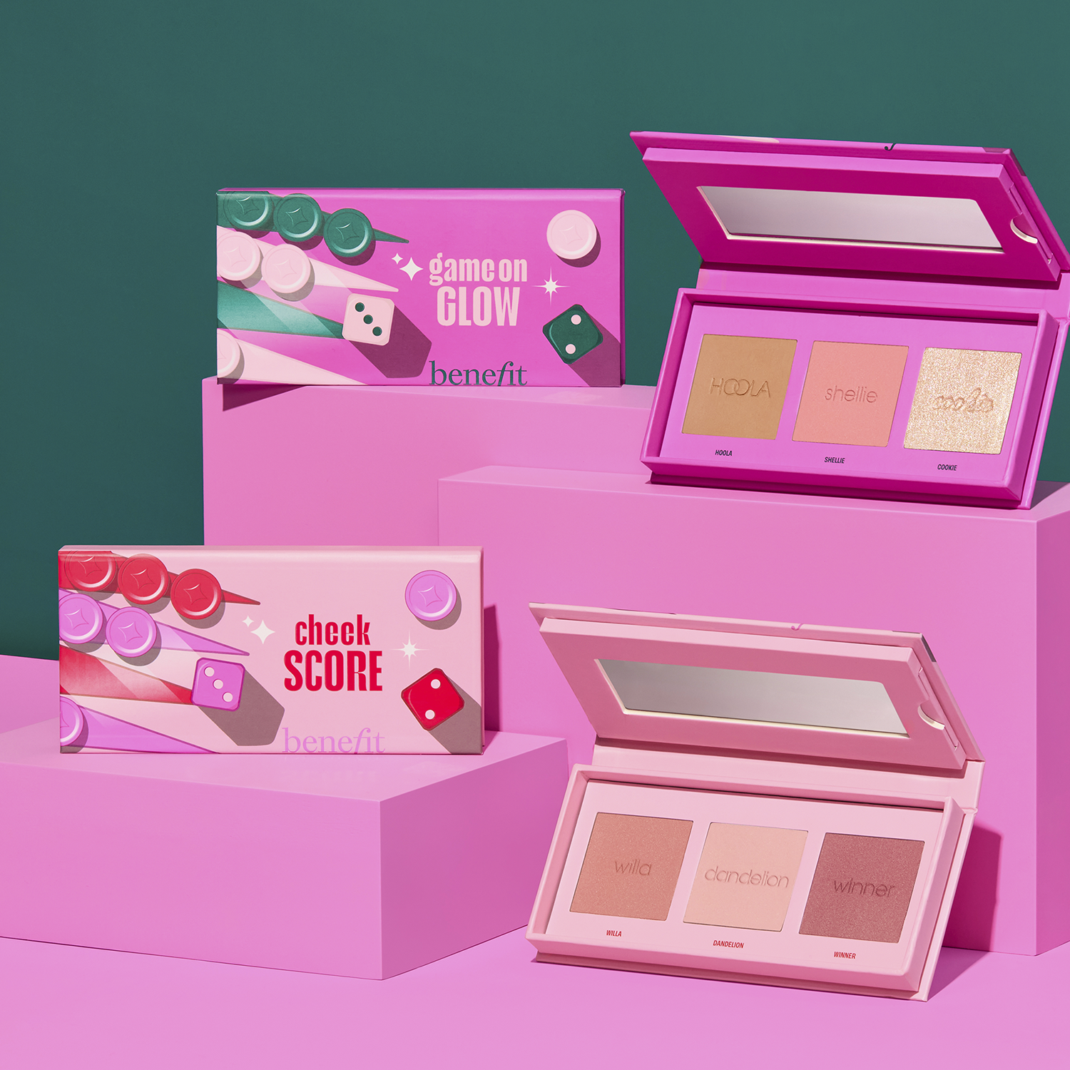 HOLIDAY CHEEK SCORE (PALETA DE RUBOR MINI)